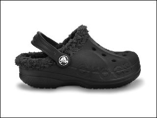 Crocs baya lined kids noir1408801_1