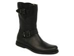 TENNIS LACET 2838:CUIR/NOIR/./