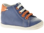 8351 FOOTING:CUIR/bleu/./