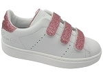 1789 VELCRO 1081:CUIR/blanc/rose/