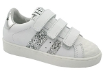 FREDY 1733:CUIR/blanc/argent/