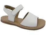 16360 PLAGE STITCH:CUIR/blanc/./