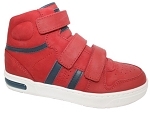 19285 1599 VELCRO:NUBUCK/ROUGE/./