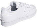 CORE HI SUPERSTAR:CUIR/blanc/blanc/