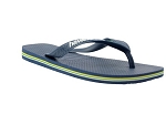 HAVAIANAS TAILLE BRESILIENNE BRASIL LOGO<br>marine