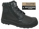PALLADIUM HI CUFF WP<br>NOIR