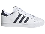 22714 COAST STAR:CUIR/blanc/MARINE/