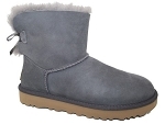 Ugg mini bailey bow gris2181904_3