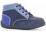 SIDONIE BONBON:NUBUCK/MARINE/BLEU/
