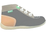 CESAR BONBON 2:cuir/marine/taupe/jaune
