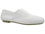 PLAGETTE CROWN HYDRA:CUIR/blanc/PERFO/