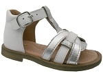 NAVIZA 5453:CUIR/argent/blanc/