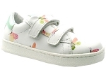 7764 9476 PAPILLON:cuir/blanc//