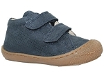  COCOON VELCRO:cuir/marine/pois/