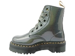 Dr martens vegan molly  gunmetal prysm noir2242101_4