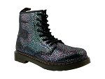 TYLAS TEX CHELYS 1460 J IRIDESCENT BLACK SPOT METALLIC SUEDE:CUIR/MOTIF/NOIR/