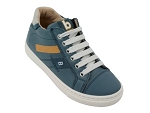 PIERRE 7190:cuir/bleu/cognac/