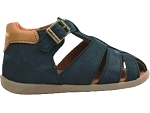 HARMONY 9063:nubuck/bleu/cognac/