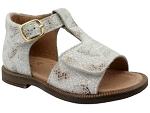 HI EV DINO 7456:CUIR/blanc/or/