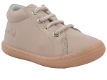 TENNIS ELASTIQUE PRINCESSE:CUIR/vieux rose/./