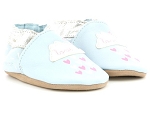  HEART RAIN:cuir/bleu/Ciel/