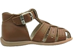 STAN SMITH PARVI:CUIR/camel/./