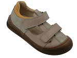 TENNIS MONTANTE STELLA WAURO:cuir/taupe//