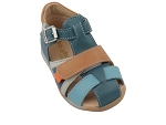 1630 7121:CUIR/bleu/cognac/