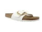 BABYSTAN ZIP MADRID BIG BUCKLE:CUIR/blanc/./