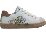 9843 MAKERO:cuir/blanc//TIGRE