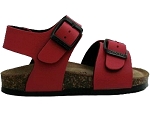 PLAGUETTE GULLY STRAP 815:NUBUCK/ROUGE/./.