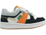 TOURBILLON BISCKOTO:TOILE/gris clair/MARINE/orange