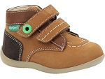 VICTOR BONKRO:CUIR/CAMEL/MARRON/