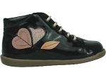 APOTO 1149:CUIR/NOIR/ROSE/COEUR