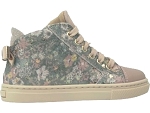 9979SE 1412:CUIR/rose/./FLEURS