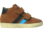 DINGO 2 1171:CUIR/cognac/bleu/