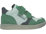 2861 KLIP VL:CUIR/vert/blanc/bleu