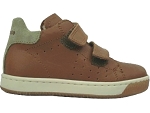 23214A ADAM VL:CUIR/MARRON MOYEN/./BLEU
