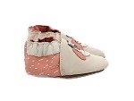 9401 COLORFULL DOG:CUIR/beige/rose/