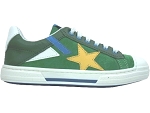 BRASIL LOGO 2585:CUIR/vert/étoile/