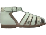 TENNIS MONTANTE STELLA 23214A:CUIR/BEIGE/DORÉ/.