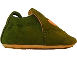 BLUBLU BICHE BLUBLU:DAIM/kaki/fleur/rose