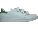 CHOBOTTE STAN SMITH:CUIR/blanc/vert/