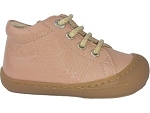 JOHN COCOON NAPLACK:cuir/rose/brillant/