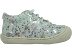 NATURINO COCOON SUEDE FLEUR blanc
