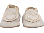 Robeez baby tiny heart gris clair2449601_1