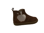 SHOOPOM BOUBA  APPLE VELOURS<br>marron