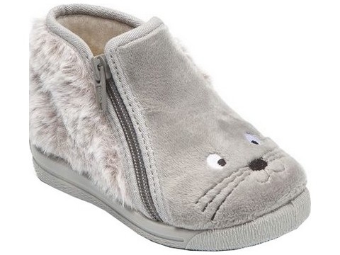 chaussons souples Bellamy tenor gris